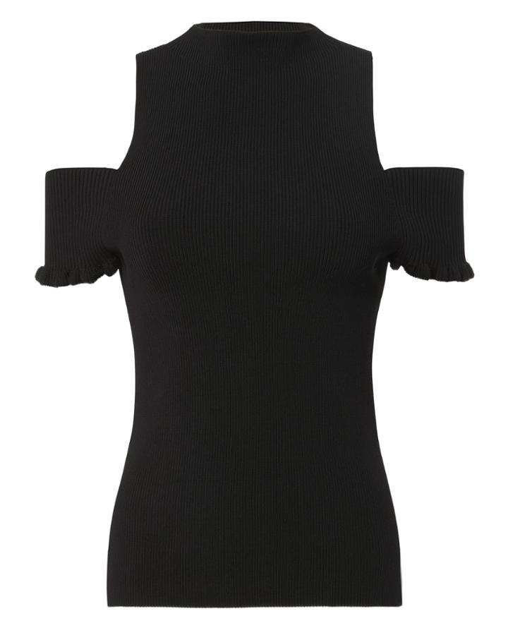 Exclusive For Intermix Jenny Cold Shoulder Knit Top