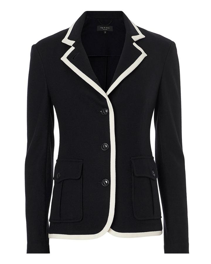 Rag And Bone Rag & Bone Uni Blazer Navy 8