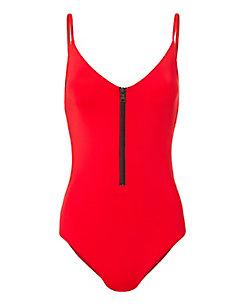 &quot;onia Arianna Half Zip One Piece Swimsuit&quot;