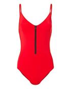 &quot;onia Arianna Half Zip One Piece Swimsuit&quot;