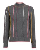 Rag And Bone Rag & Bone Tom Sweater Grey/pink/yellow P