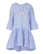 Vilshenko Dory Poplin Dress Blue-lt 6