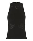 Jonathan Simkhai Lace Cutout Knit Top