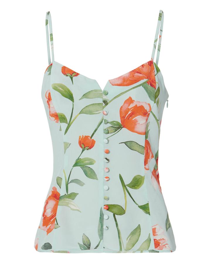 Exclusive For Intermix Intermix Elora Floral Cami Multi P