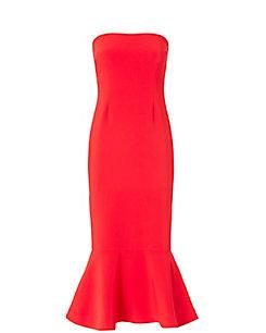 Cinq  Sept Luna Strapless Tulip Dress