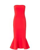 Cinq  Sept Luna Strapless Tulip Dress