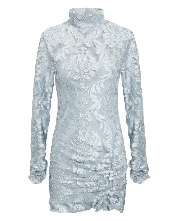 Alice Mccall Electric Avenue Mini Dress Light Blue 4