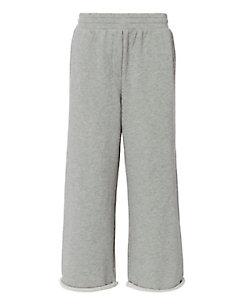 T By Alexander Wang Cropped Wide Leg Sweatpants