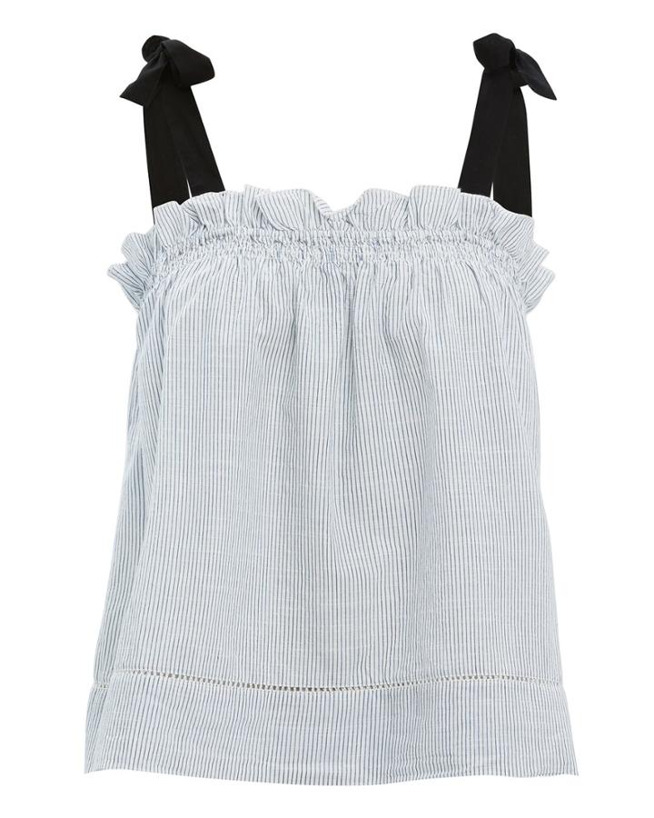 St. Roche Striped Bibi Cami Navy P