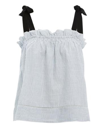 St. Roche Striped Bibi Cami Navy P