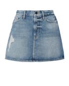 Frame Le Deanville Wash Skirt Denim 23