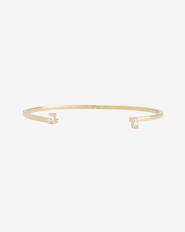 Jennifer Zeuner Baguette Ends Bangle