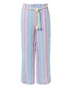 Frame Stripe Linen Trousers Multi S