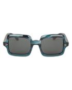 Oliver Peoples Avri Square Sunglasses Teal/gradient 1size