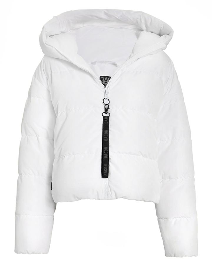 Bacon Cloud White Puffer White P