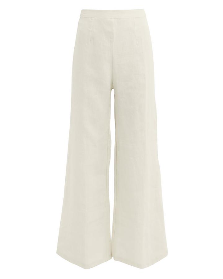 Faithfull The Brand Scelsi High-rise Trousers Beige M