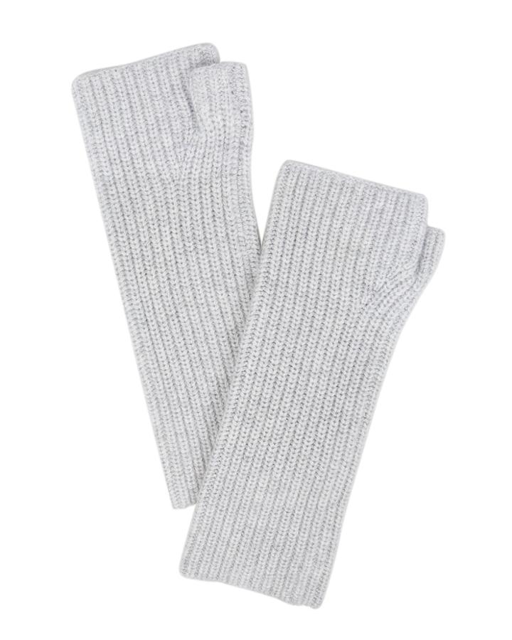 Exclusive For Intermix Intermix Cashmere Fingerless Gloves Grey 1size