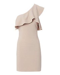 Elizabeth And James Jerard One Shoulder Ruffle Dress