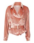 Fleur Du Mal Velvet Rider Jacket