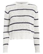 Suboo Shoreline Stripe Knit Sweater Navy/white/stripes P