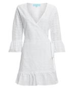 Melissa Odabash Vogue White Eyelet Coverup Dress White S