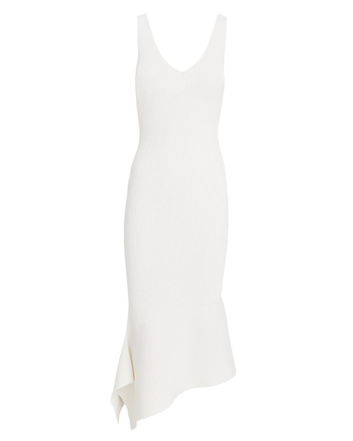 Alexis Selma Knit Midi Dress White S