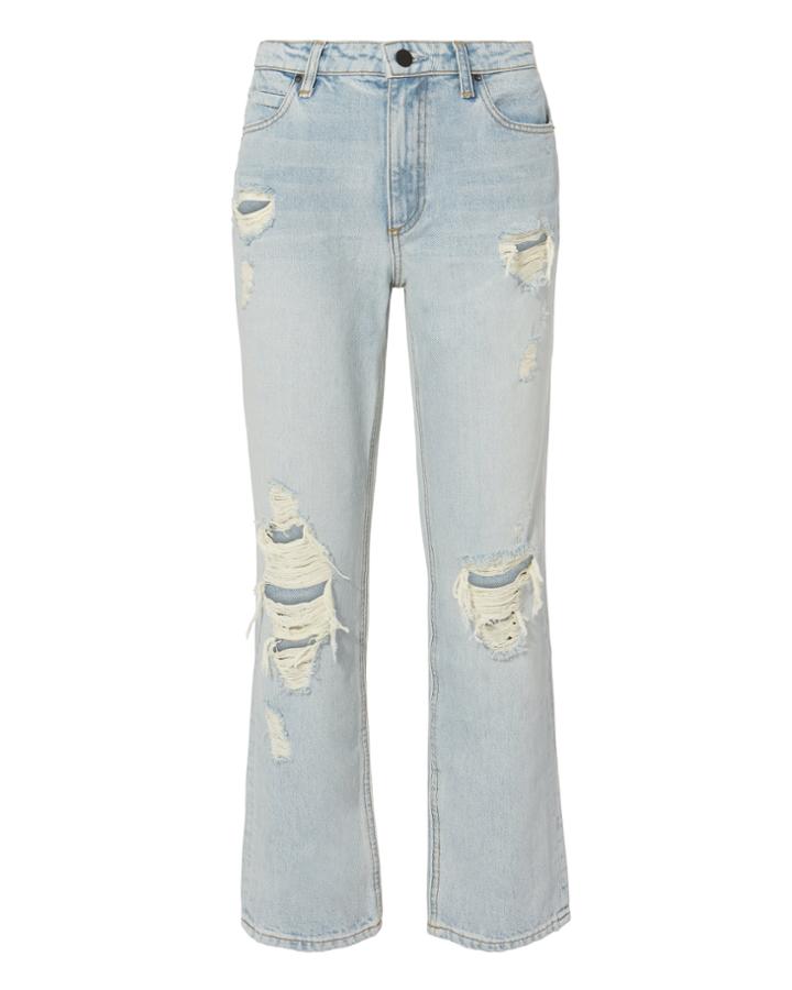 Alexander Wang Cult Cropped Jeans Denim-lt 27