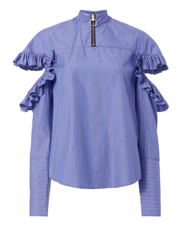 Maggie Marilyn Truth Teller Ruffle Shirt