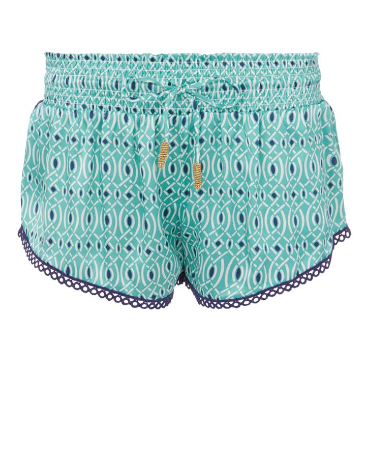Paloma Blue Lynx Aqua Shorts Pri-abstract P
