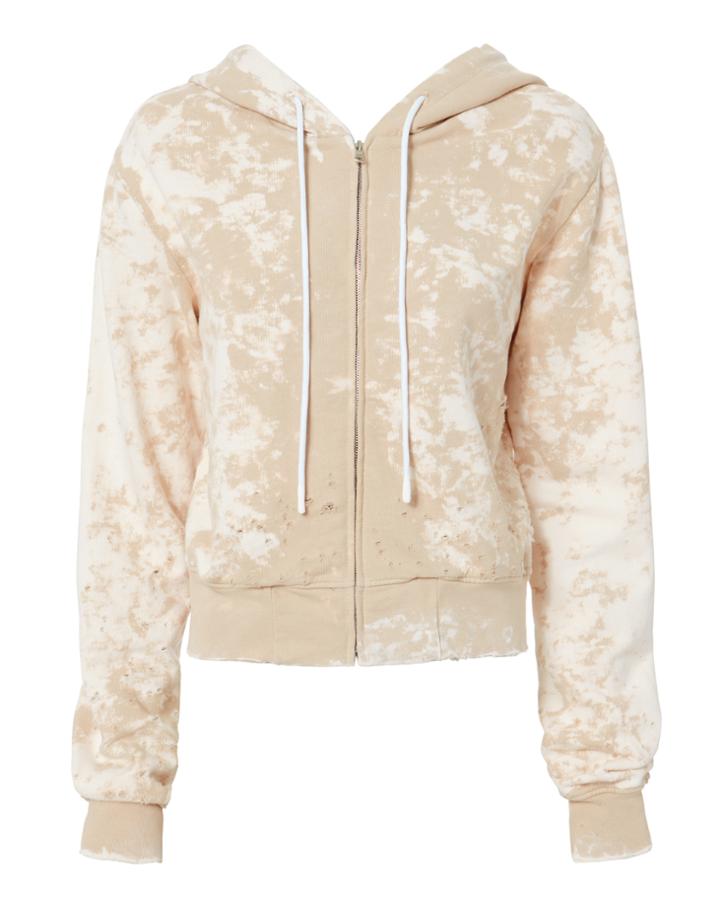 Cotton Citizen Milan Cropped Hoodie Beige P