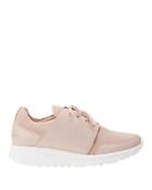 Common Projects Track Runner Lace-up Pink Suede Sneakers