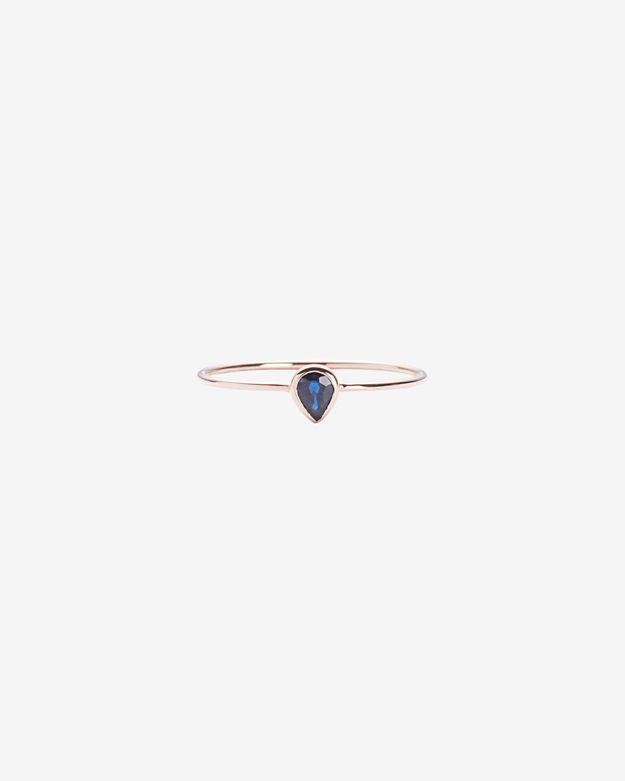 19fifth Teardrop Blue Sapphire Ring