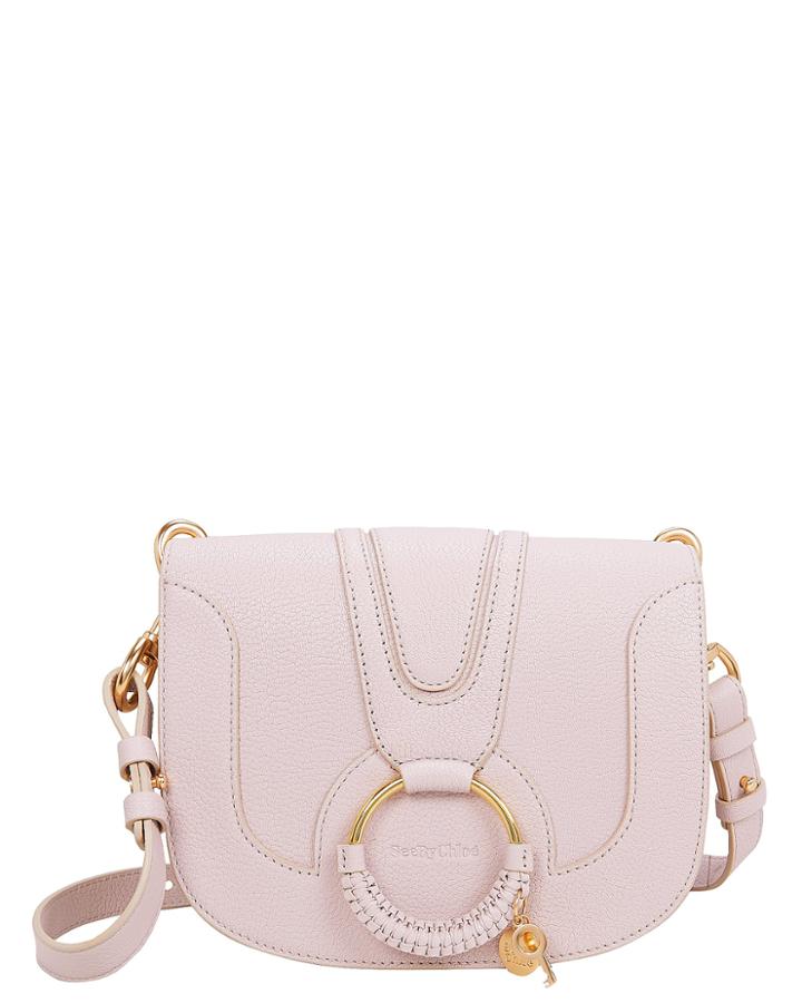 See By Chloe See By Chlo Hana Leather Shoulder Bag Light Purple 1size