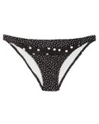 Solid & Striped Brooke Mixed Polka Dot Bikini Bottoms Black/polka Dot P