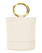 Simon Miller Bags Simon Miller Bonsai White Leather Mini Bucket Bag White 1size