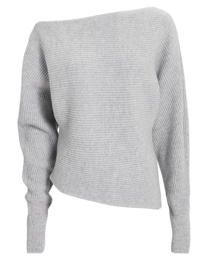 Exclusive For Intermix Intermix Jacqueline Sweater Grey-lt S