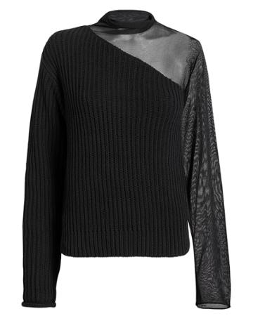 Rta Franny Swish Black Sweater Black S