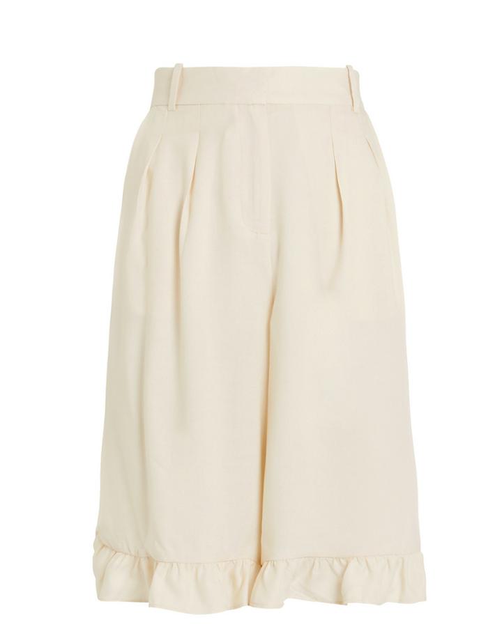 Hofmann Copenhagen Marisa High-rise Shorts Ivory 36