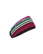 Missoni Horizontal Striped Sequin Headband Multi 1size