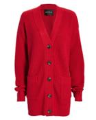 Nicholas Chunky Cardigan Red L