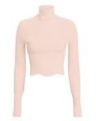 Torn Ronny Kobo Zemirah Cropped Sweater Pink P