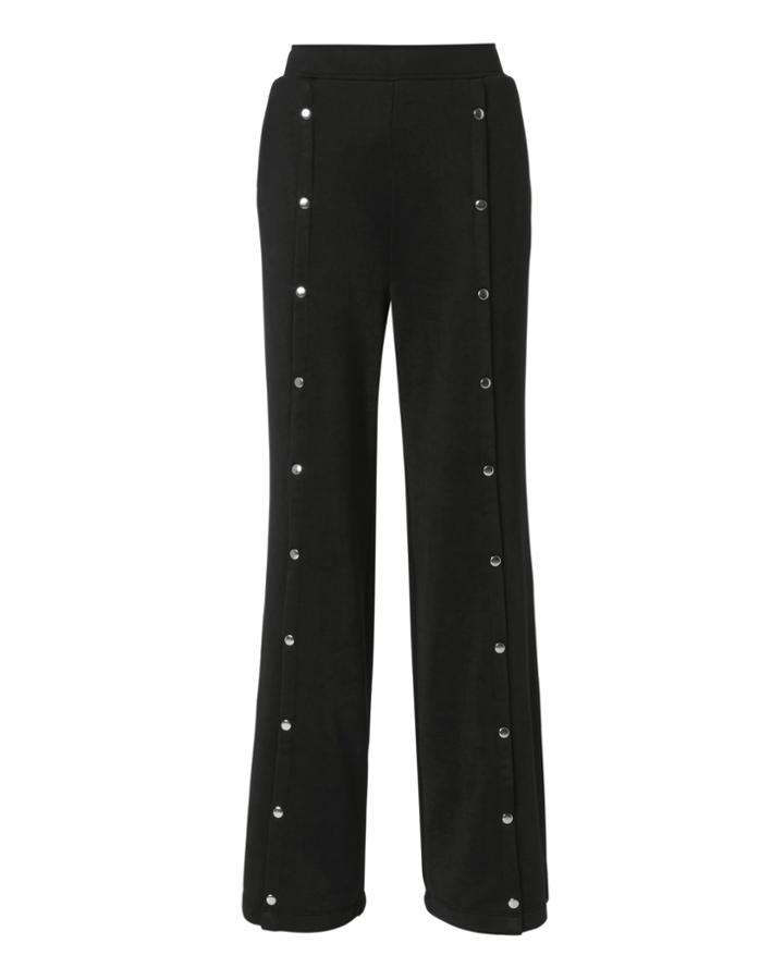 T By Alexander Wang Wide Leg Snap Pants