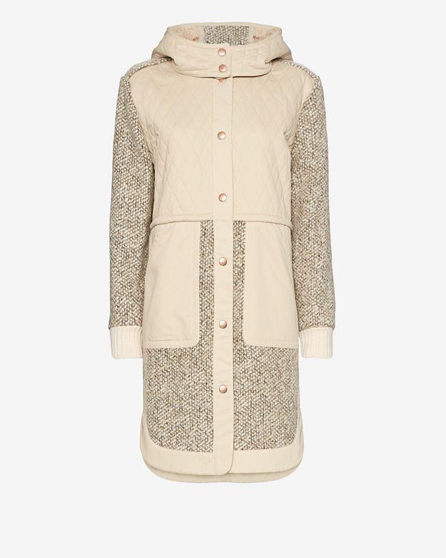 See By Chloe Tweedy Hooded Anorak