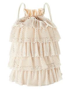 Puma Fenty By Rihanna Mesh Drawstring Backpack
