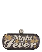 Sarah's Bag Night Fever Metallic Clutch