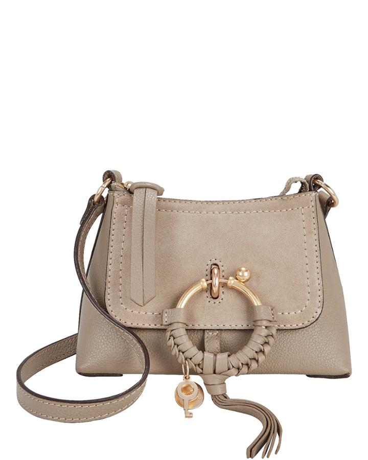 See By Chloe See By Chlo Joan Mini Grey Crossbody Bag Grey 1size
