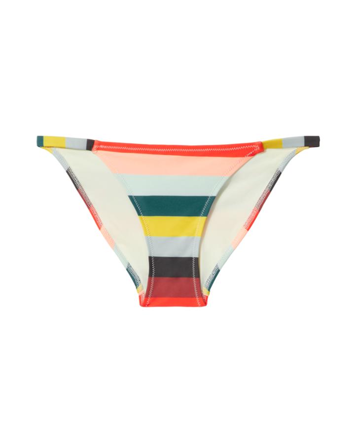 Solid & Striped Morgan Paradise Stripe Bikini Bottom Pattern P