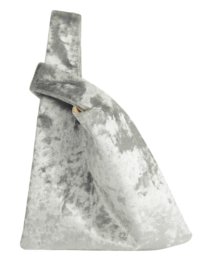 Hayward Mini Silver Shopper Shoulder Bag