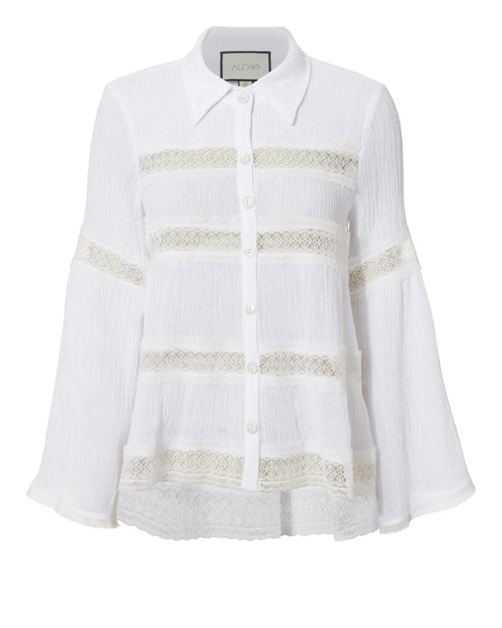 Alexis Helga Top White M