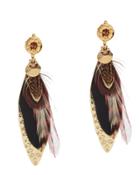 &quot;gas Bijoux Sao Feather Earrings&quot;